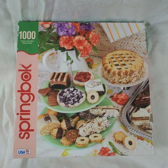 Springbok Other - Springbok Pastry Shop 1000 Piece Jigsaw Puzzle 24"x30"
